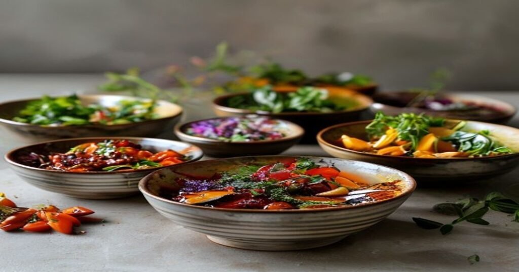 Aesthetic bowls: turn leftovers into edible art with creative plating.