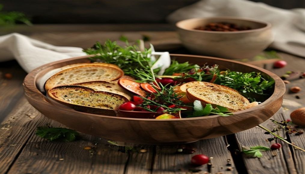 Aesthetic bowls: turn leftovers into edible art with creative plating.