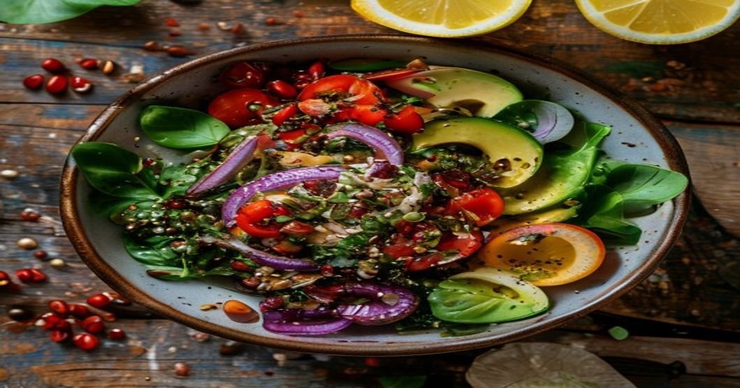 10-Minute Mediterranean Black Bean & Tahini Power Bowl