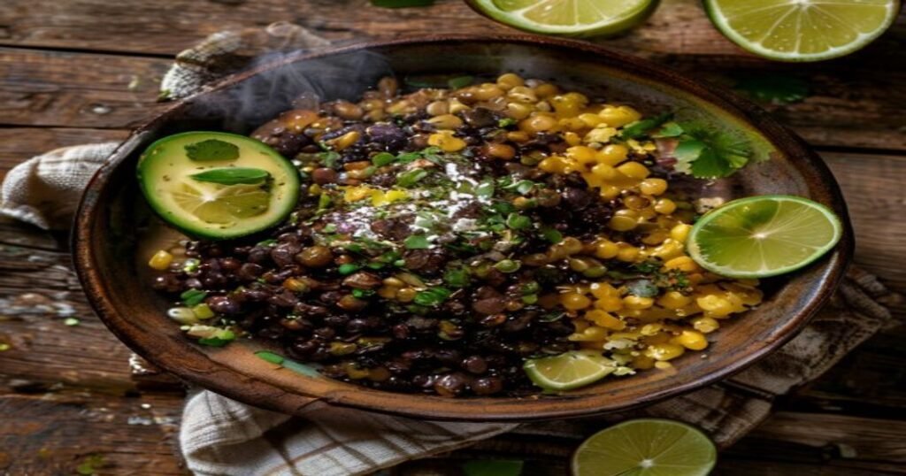 Vegan black bean & corn bowl in 10 mins—quick, protein-packed, and delicious!