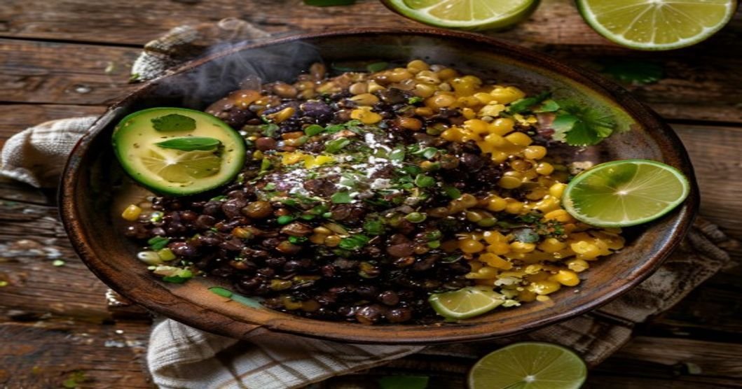 Vegan black bean & corn bowl in 10 mins—quick, protein-packed, and delicious!