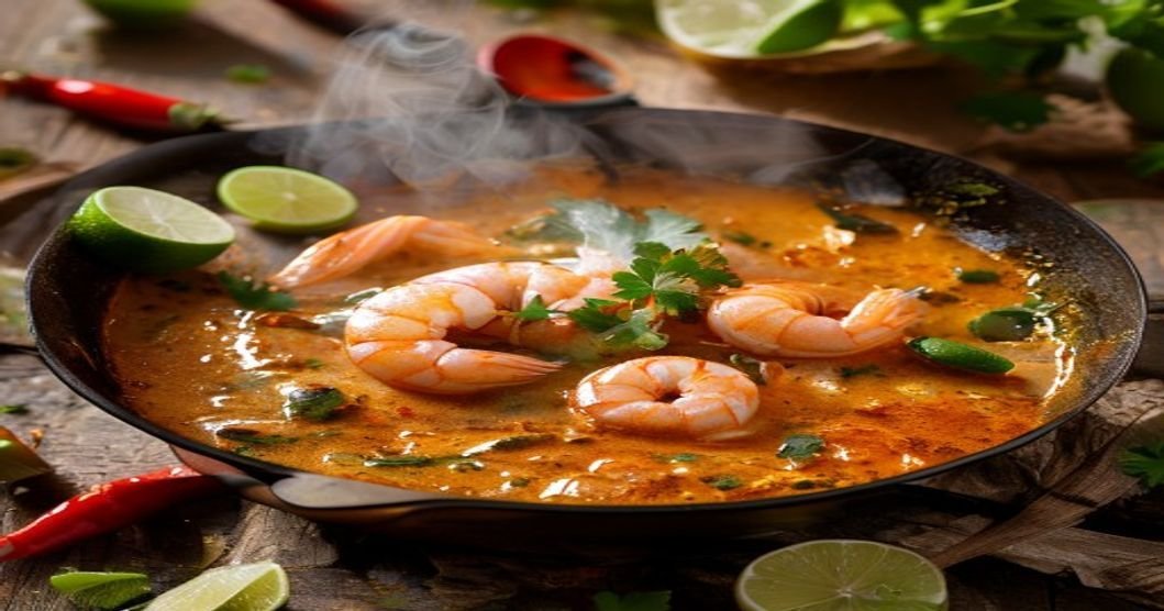 20-Minute Creamy Coconut Lime Shrimp Curry