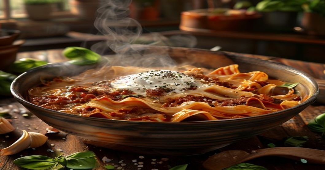 20-Minute One-Pot Lasagna Soup – quick, easy, and delicious!
