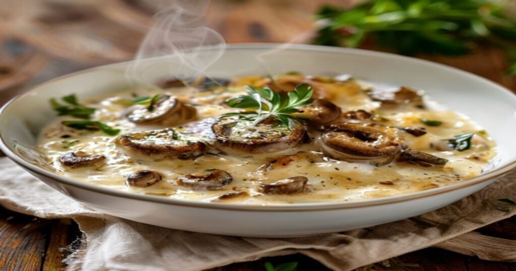 20-Minute Vegan Creamy Mushroom Risotto