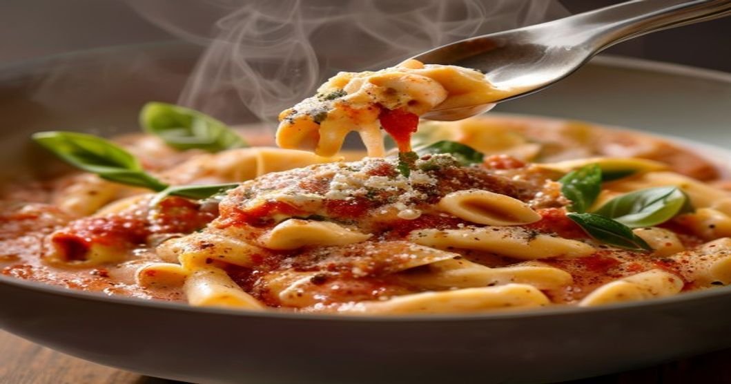20-minute vegan creamy tomato pasta without cashews easy recipe (119 characters)
