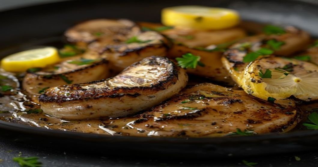 20-Minute Vegan Garlic Butter Scallop Recipe with King Oyster Mushrooms