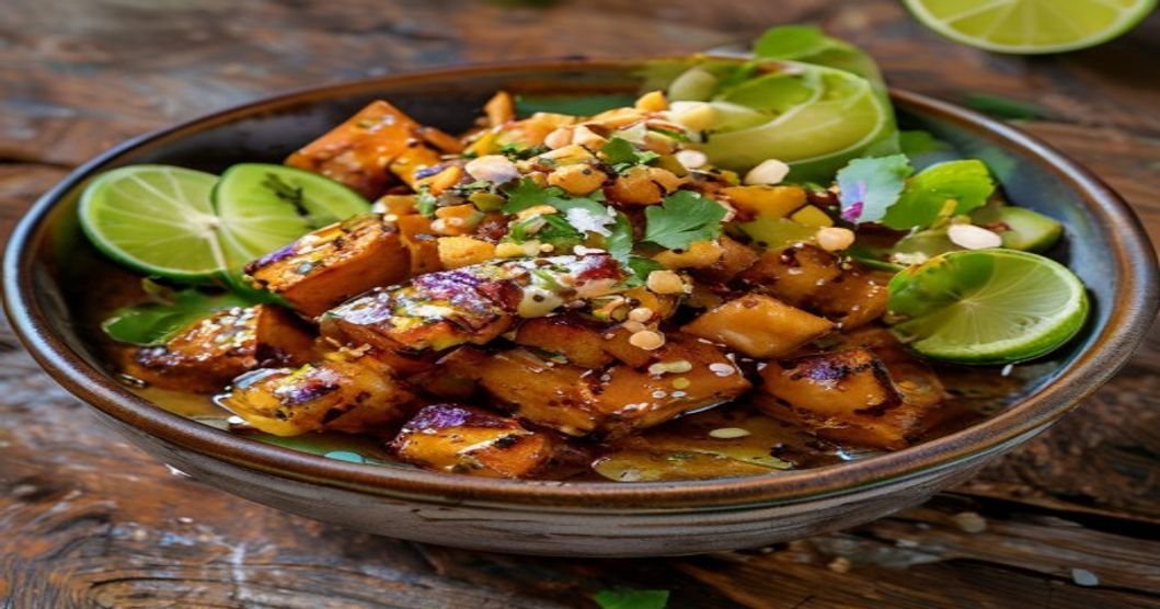 20-Minute Vegan Spicy Sweet Potato Bowl