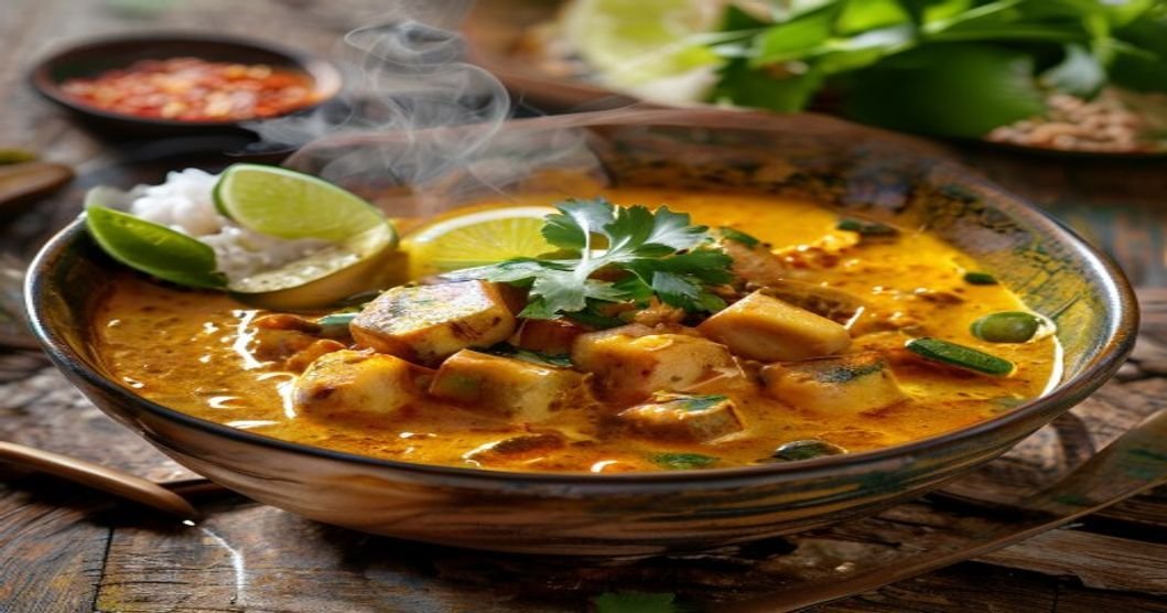 20-Minute Vegan Thai Yellow Curry with Tofu