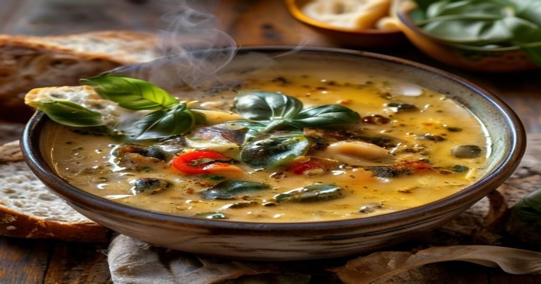 20-Minute Vegan Tuscan White Bean Soup