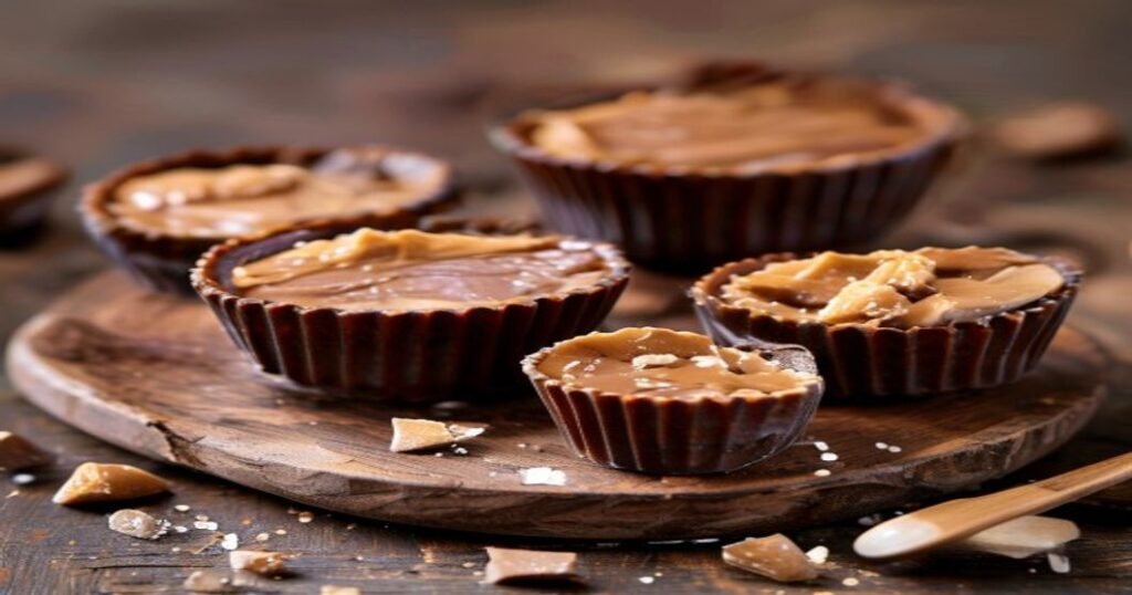 5-Ingredient Vegan Chocolate Peanut Butter Cups