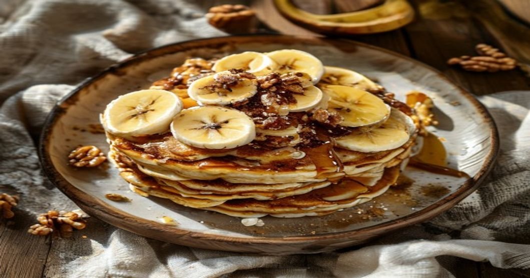 Easy gluten-free banana oatmeal pancakes in 5 minutes 5-minute blender banana oat pancakes gluten-free Quick gluten-free banana oat pancakes made in blender Healthy 5-minute banana oat pancakes gluten-free Blender banana oat pancakes gluten-free recipe Gluten-free banana oat pancakes ready in 5 minutes