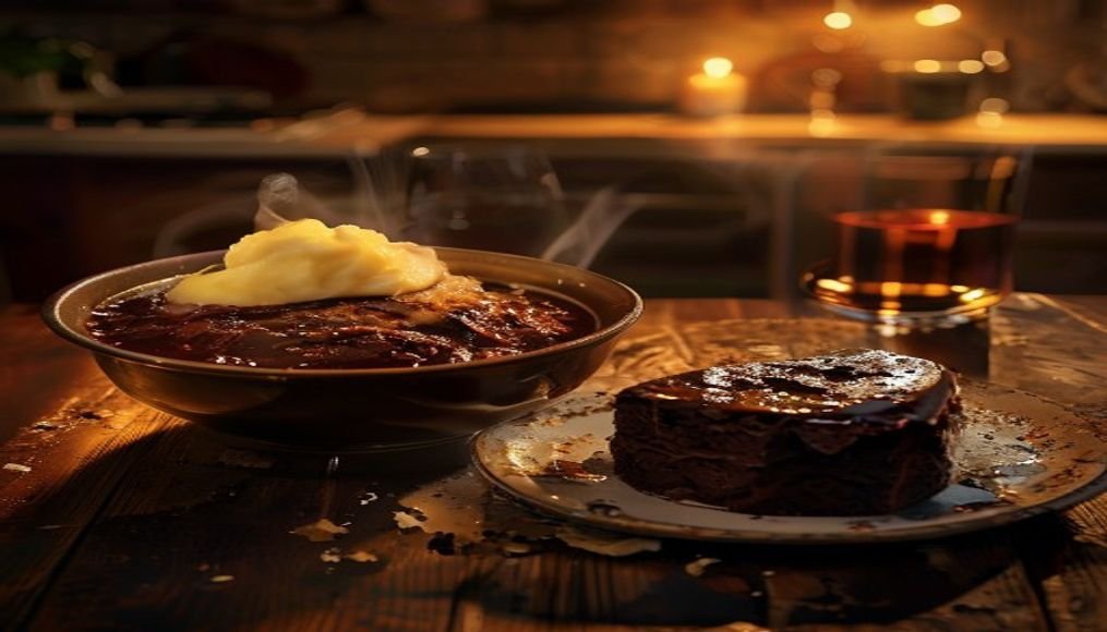 Moody comfort food: dark, rich, cozy plates for late nights
