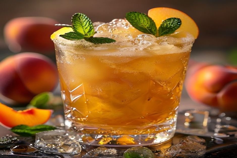 The Bourbon Peach Tea Smash: The Ultimate Batch Cocktail