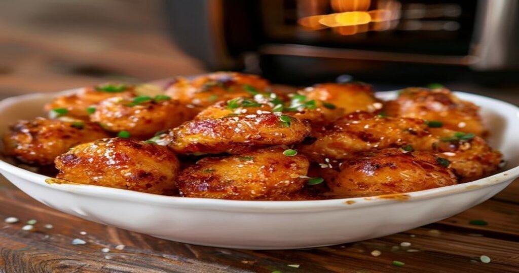 Air Fryer Hot Honey Chicken Bites