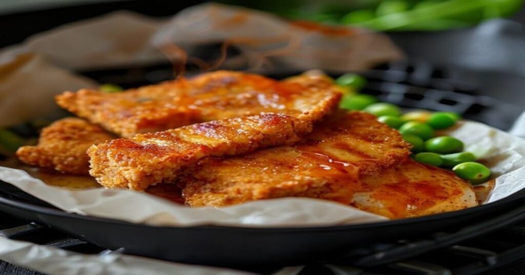 Air Fryer Vegan Crispy Tofu Katsu