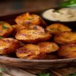 Air fryer crispy vegan sweet potato tots recipe healthy snack (119 chars)