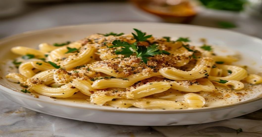 Creamy dairy-free cashew mac and cheese