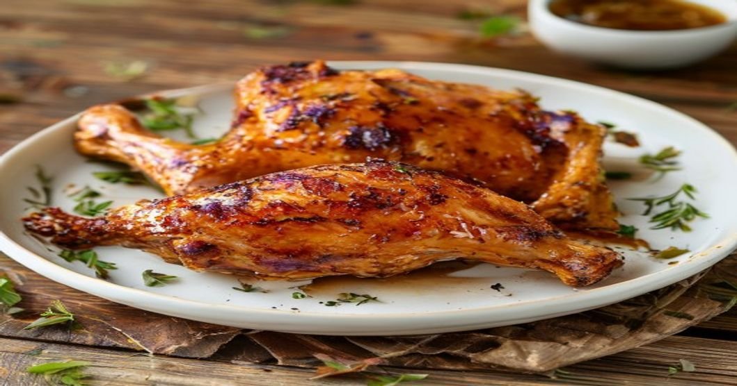 Crispy Air Fryer Bone-In Chicken Thighs