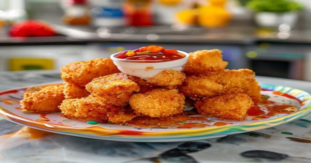 Crispy air fryer tofu nuggets for kids – easy, healthy, and delicious plant-based snack (119 chars)