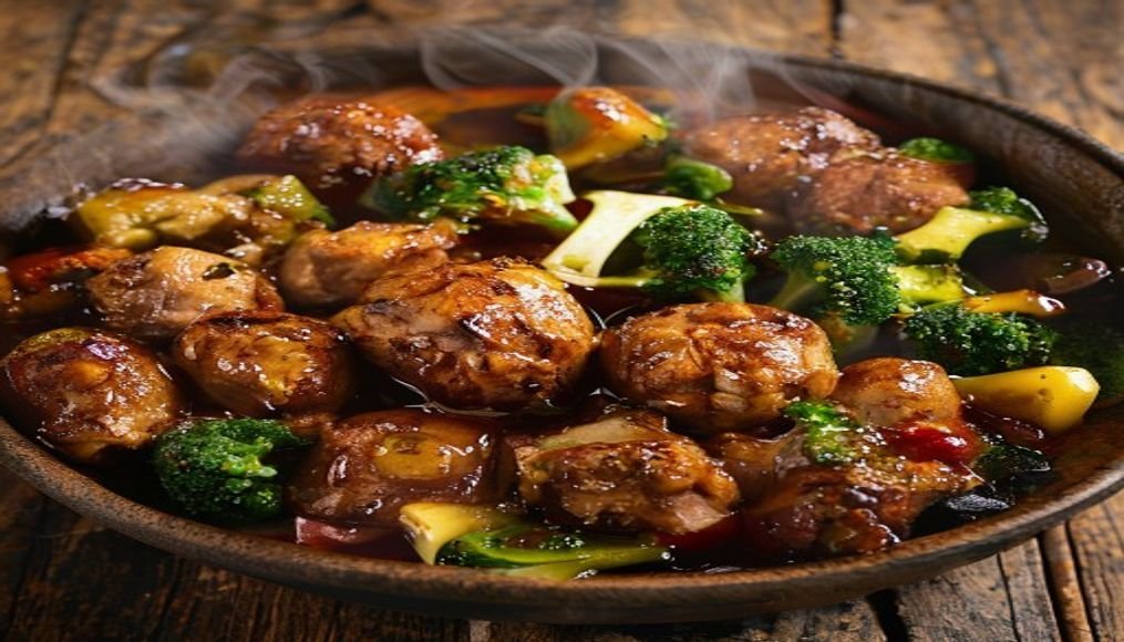 Crockpot Teriyaki Turkey Meatballs (Clean Eating Version)