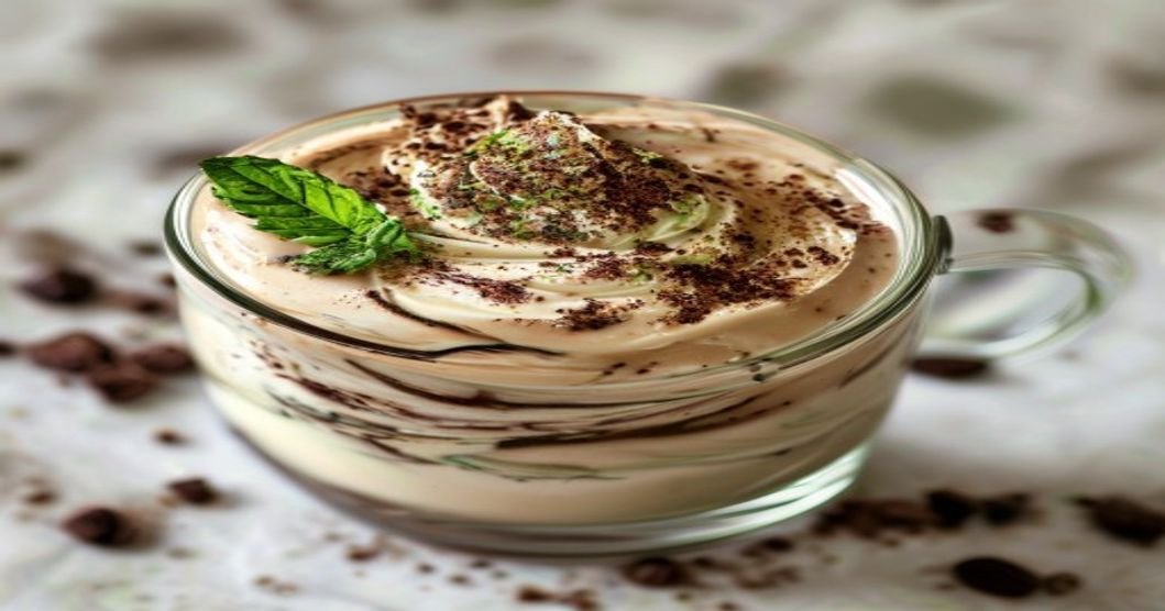 Dairy-free peppermint mocha coffee creamer