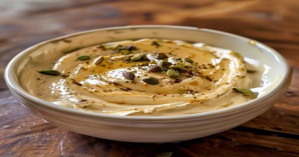 Dairy-free vegan cream cheese made from cashews