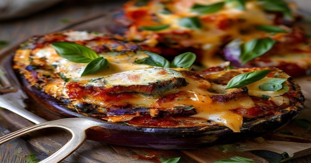 Easy vegan eggplant Parmesan boats with crispy breadcrumbs and rich marinara Vegan stuffed eggplant boats with melty cheese and herbed breadcrumbs Crispy vegan eggplant Parmesan stuffed boats with marinara sauce Easy plant-based eggplant Parmesan boats recipe Vegan eggplant Parmesan stuffed boats with dairy-free cheese Baked vegan eggplant boats with Parmesan-style topping and tomato sauce