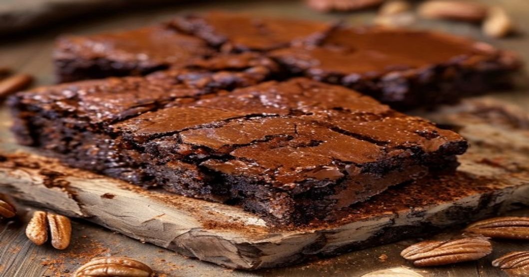 Fudgy gluten-free vegan sweet potato brownies