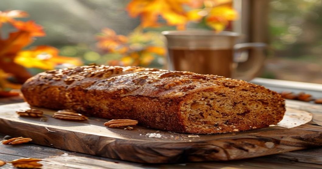 Gluten-free pumpkin bread for crisp autumn mornings