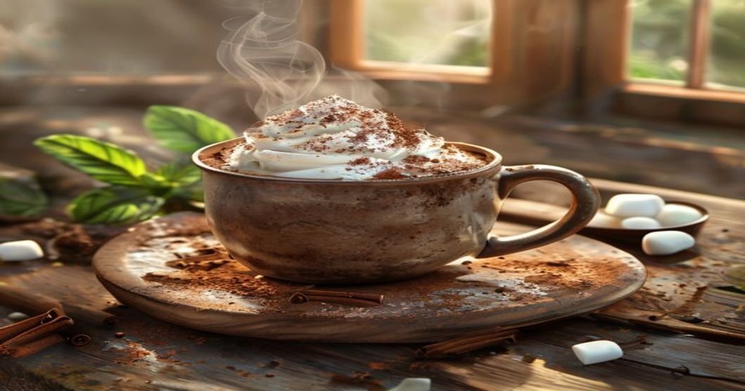 Grab a mug & make cozy vegan hot chocolate! ☕🌱