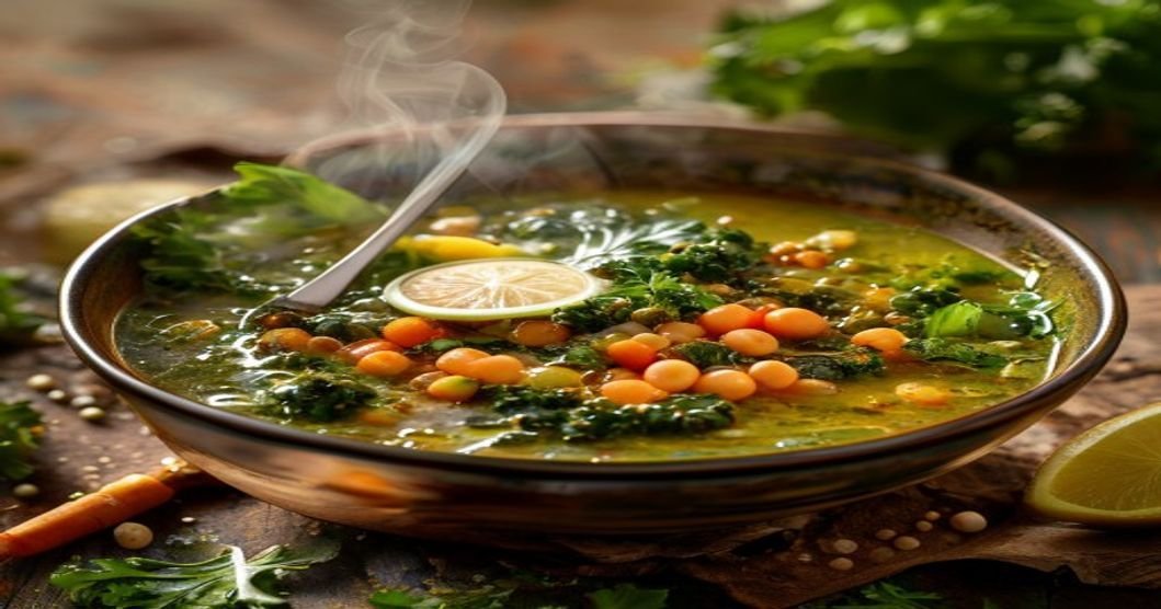Healthy vegan detox cabbage soup recipe