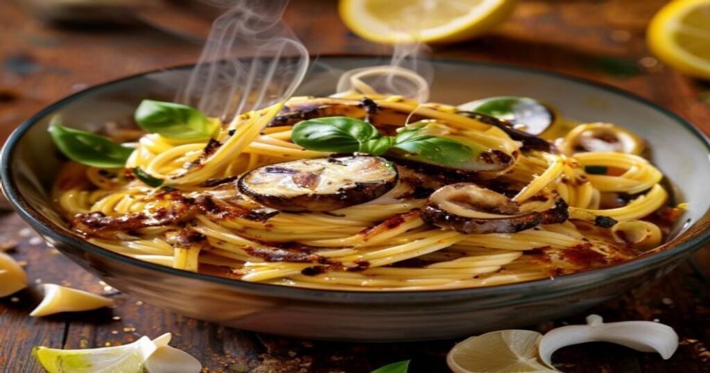 Here are concise, SEO-friendly alt text options under 120 chars: 1. Vegan TikTok pasta recipe made with creamy cashew sauce and fresh herbs 2. Viral TikTok pasta turned 100% plant-based with easy vegan swaps 3. Creamy vegan pasta inspired by TikTok trend with simple dairy-free ingredients 4. Homemade vegan version of the famous TikTok feta pasta recipe 5. Plant-based TikTok pasta dish with rich sauce and al dente noodles 6. Easy vegan TikTok pasta hack using cashews and nutritional yeast 7. Dairy-free take on the viral TikTok pasta with creamy vegan sauce 8. Step-by-step vegan TikTok pasta recipe with simple ingredient swaps