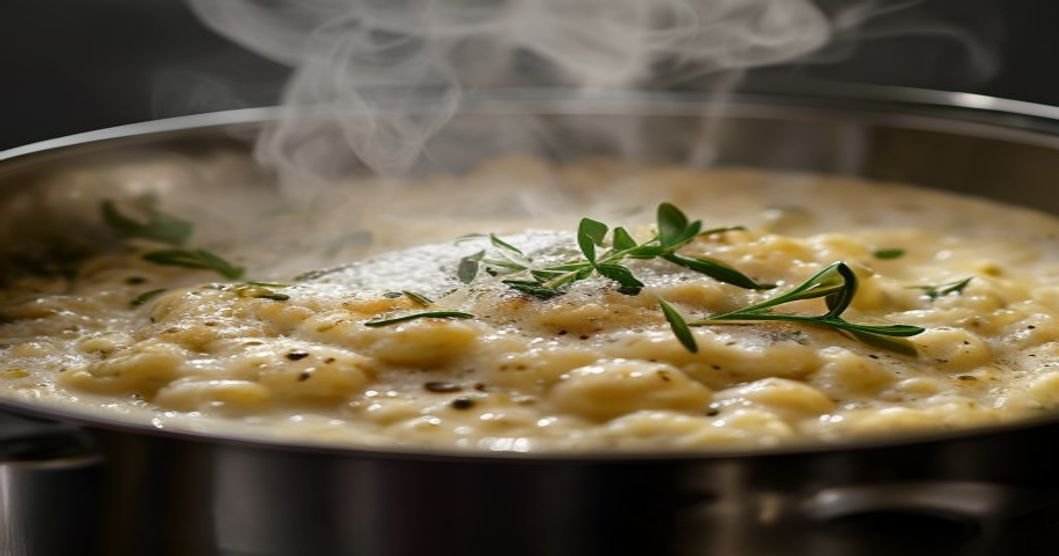 Instant Pot Mushroom Risotto—creamy, no-stir perfection in minutes!