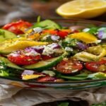 Zesty Lemon Tahini Dressing for vibrant salads