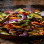 Spicy one-pan vegan fajita bowls with peppers, onions, and black beans Vegan fajita bowl with colorful bell peppers and avocado Easy vegan fajita bowl recipe in one pan Healthy vegan fajita bowl with lime and cilantro Quick vegan fajita bowl with smoky spices Plant-based fajita bowl with zesty lime dressing Colorful vegan fajita bowl with black beans and rice One-pan vegan meal with fajita-spiced veggies Simple vegan fajita bowl with guacamole topping Protein-packed vegan fajita bowl with quinoa