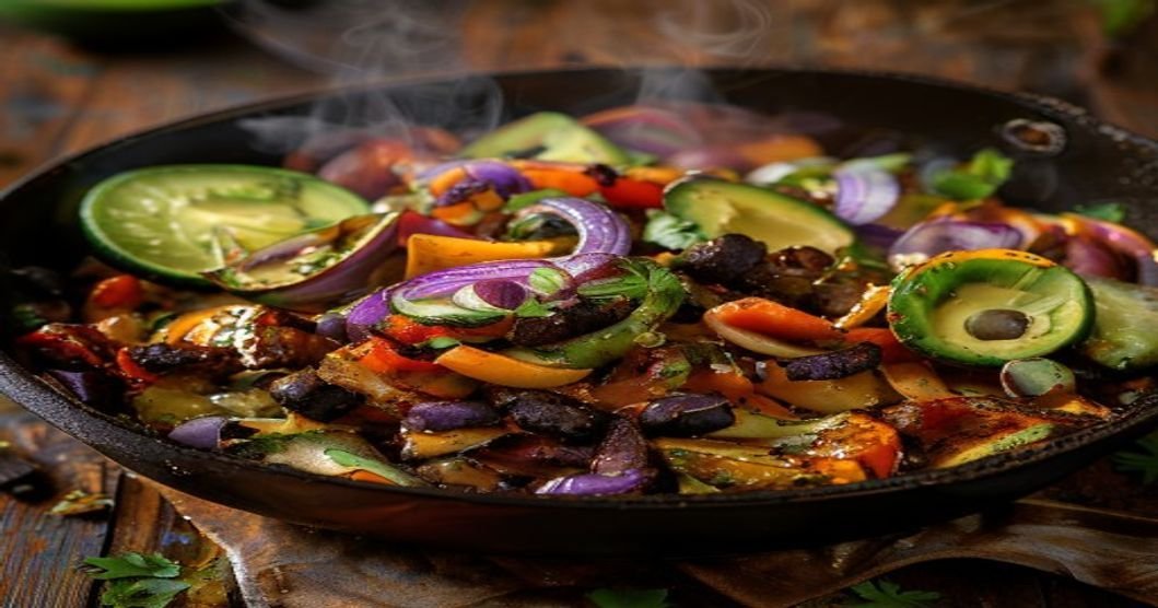 Spicy one-pan vegan fajita bowls with peppers, onions, and black beans Vegan fajita bowl with colorful bell peppers and avocado Easy vegan fajita bowl recipe in one pan Healthy vegan fajita bowl with lime and cilantro Quick vegan fajita bowl with smoky spices Plant-based fajita bowl with zesty lime dressing Colorful vegan fajita bowl with black beans and rice One-pan vegan meal with fajita-spiced veggies Simple vegan fajita bowl with guacamole topping Protein-packed vegan fajita bowl with quinoa