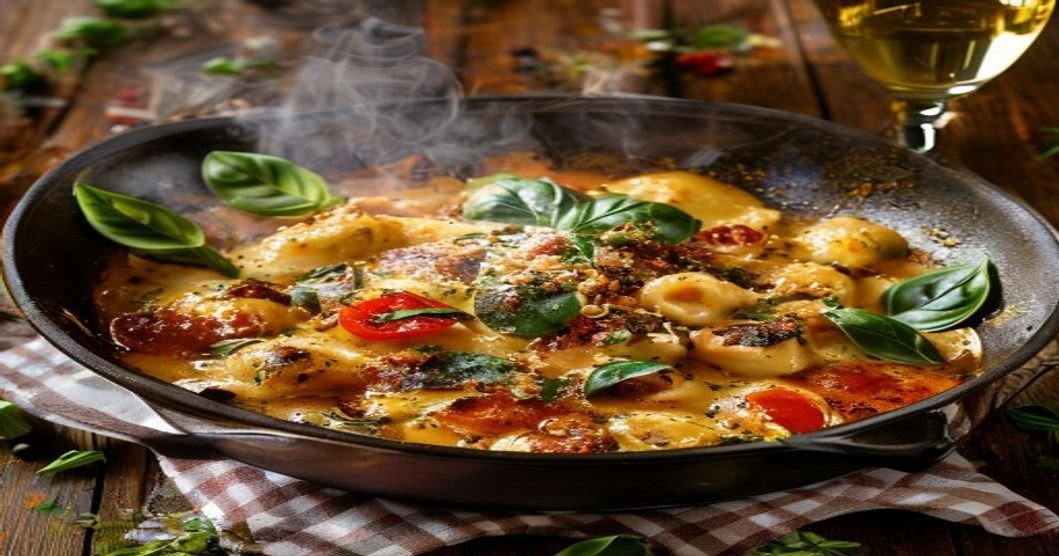 One-Pan Vegan Gnocchi with Sun-Dried Tomatoes