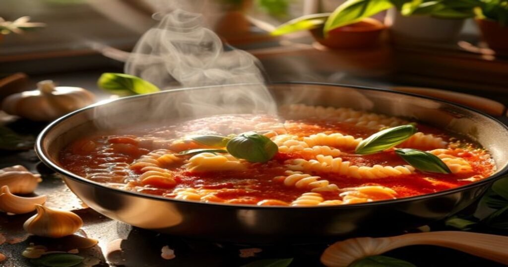 One-Pot Vegan Creamy Tomato Orzo
