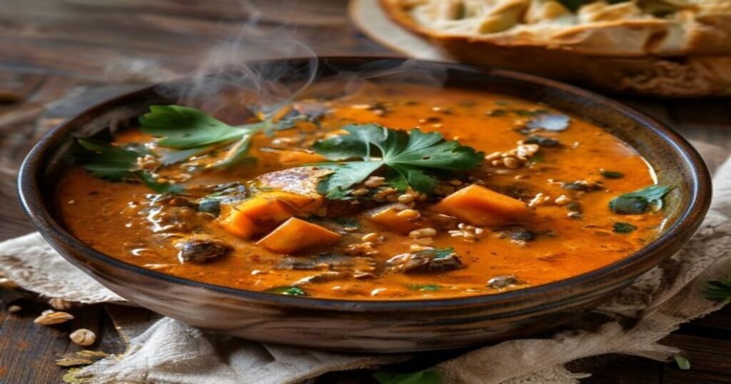 One-Pot Vegan Sweet Potato & Peanut Stew