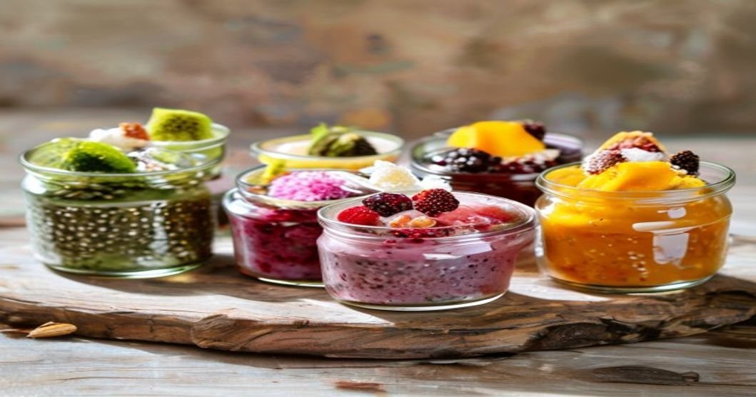 1. Easy overnight chia pudding with 5 flavor variations 2. Healthy chia seed pudding recipes for meal prep 3. 5 delicious ways to make overnight chia pudding 4. Quick chia pudding ideas for breakfast or dessert 5. Nutritious overnight chia pudding with 5 toppings 6. Simple chia pudding recipes for busy mornings 7. 5 tasty overnight chia pudding flavors to try 8. Chia seed pudding with berries, chocolate & more 9. Make-ahead chia pudding for a healthy breakfast 10. 5 creative overnight chia pudding combinations