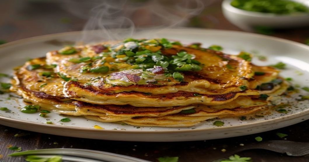 Quick vegan chickpea pancakes (Besan Chilla) – gluten-free, protein-rich, and delicious!