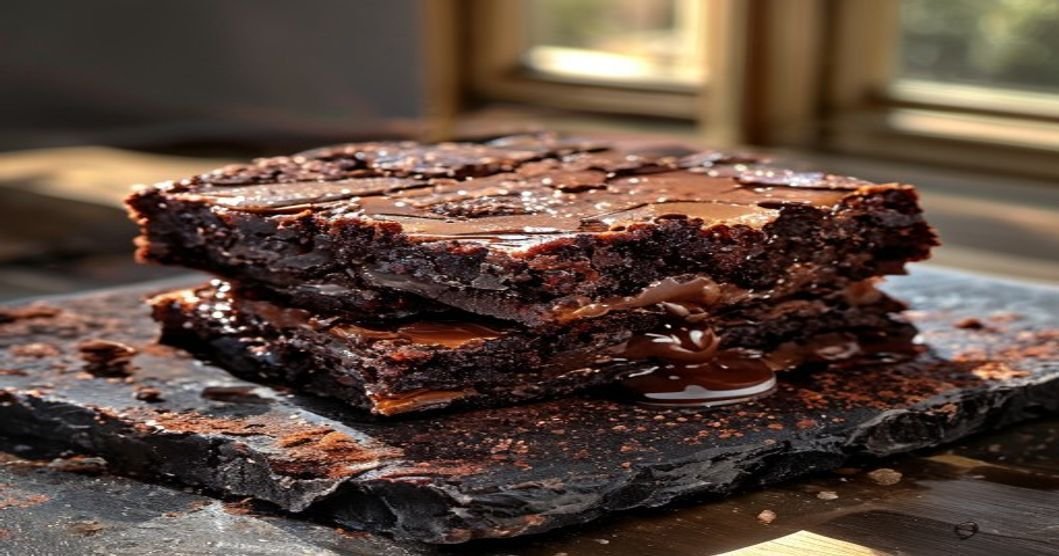 Secret-Ingredient Double Chocolate Fudge Brownies