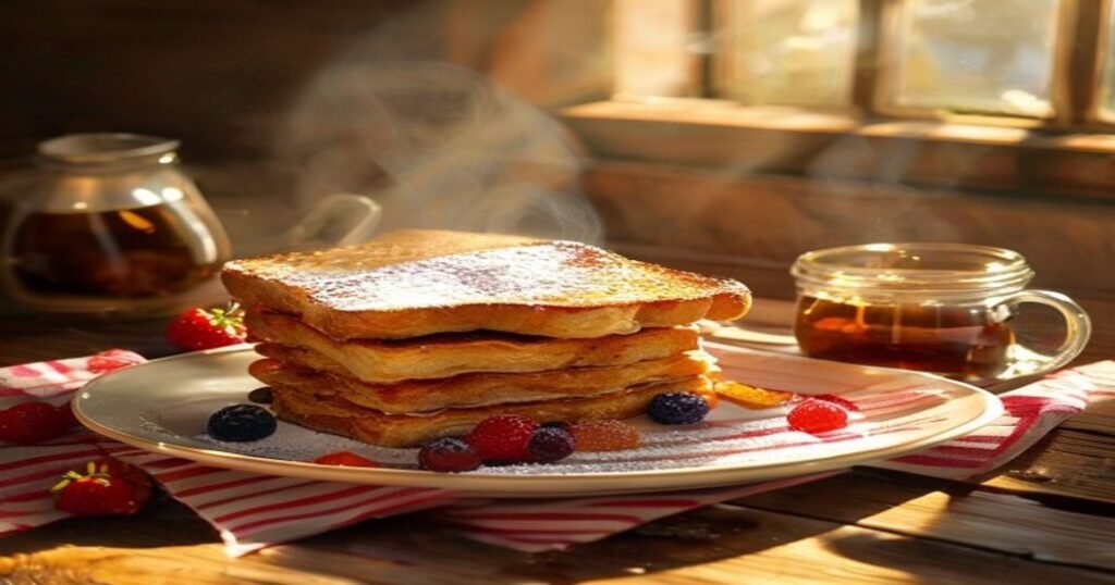 Sunday Morning Fluffy French Toast (No Eggs Needed)