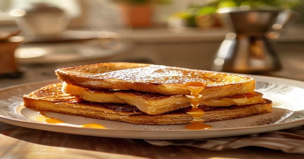 Sunday Morning Fluffy French Toast (No Eggs Needed)