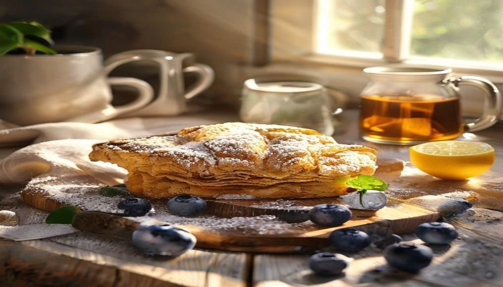 Golden vegan lemon blueberry scones recipe sunrise scones flaky goodness