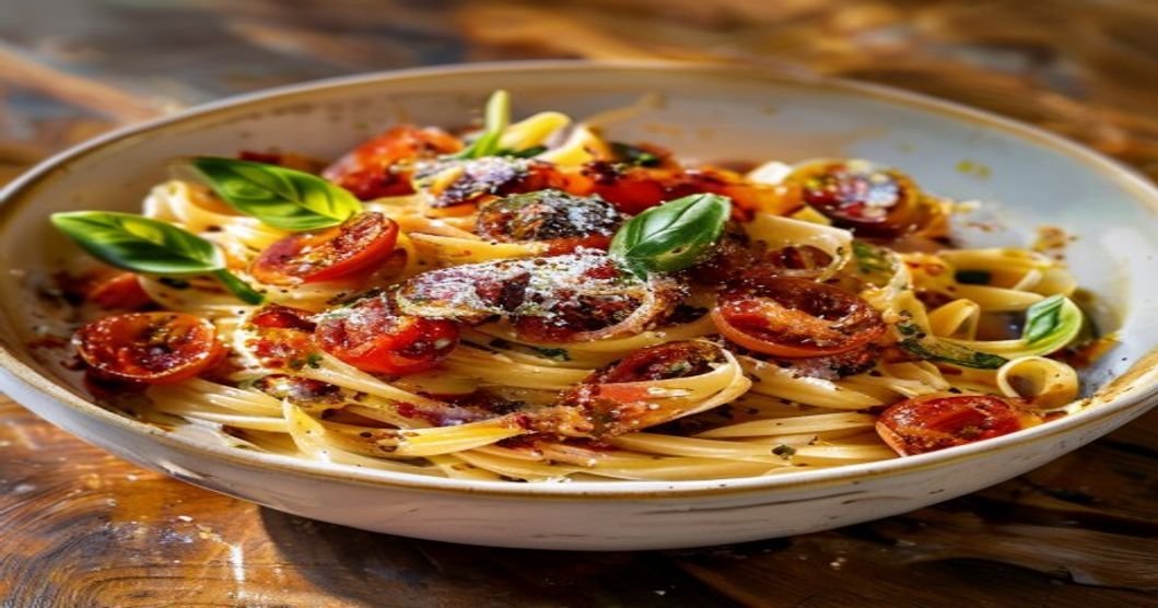 Marry Me Creamy Sun-Dried Tomato Pasta dish