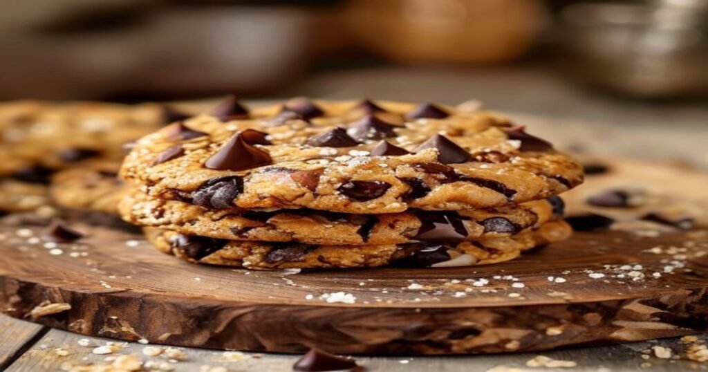 Vegan oatmeal chocolate chip cookies recipe – soft, chewy, plant-based treats (119 chars)