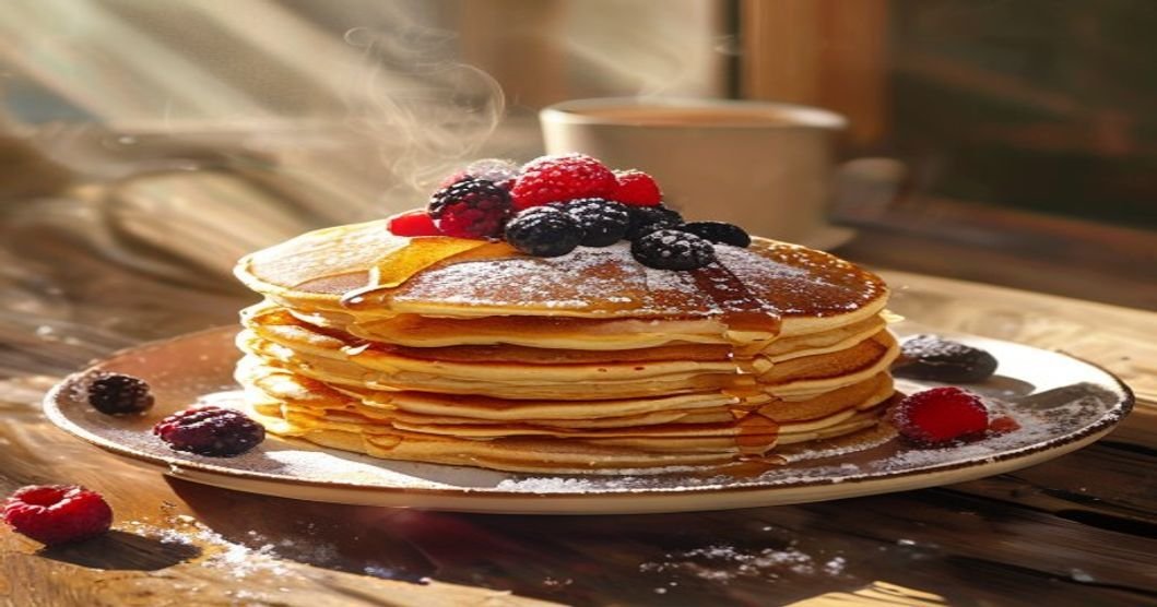Here are some concise, SEO-friendly alt text options under 120 characters: 1. **Easy 3-ingredient vegan pancake batter recipe for fluffy pancakes** 2. **Magic vegan pancakes with just 3 simple ingredients** 3. **Quick vegan pancake batter made with 3 ingredients** 4. **Fluffy vegan pancakes using only 3 ingredients** 5. **Simple 3-ingredient vegan pancake recipe you’ll love**