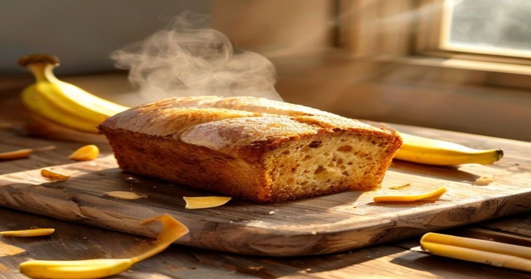 Banana bread recipe in one bowl, moist & easy