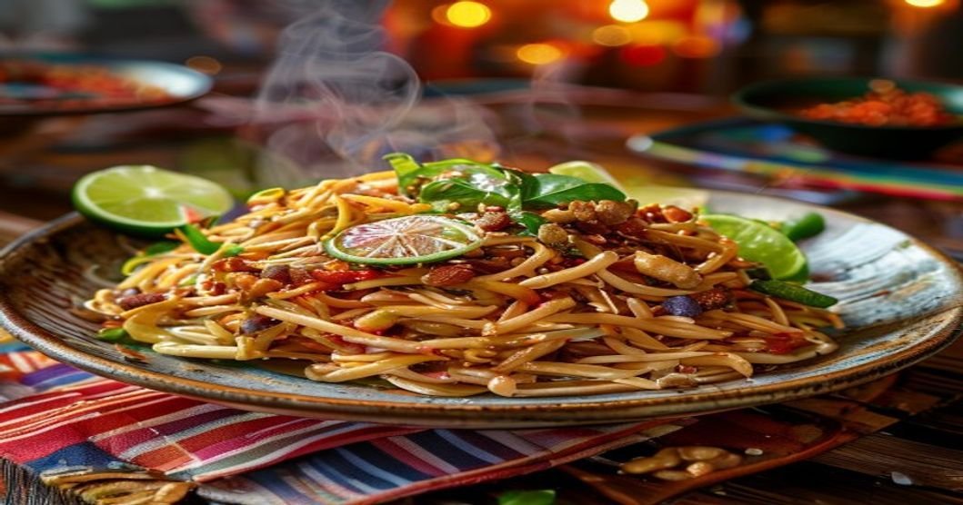 Vegan Pad Thai in 15 minutes—quick, easy, and delicious!